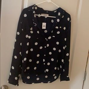 Loft long sleeve button up